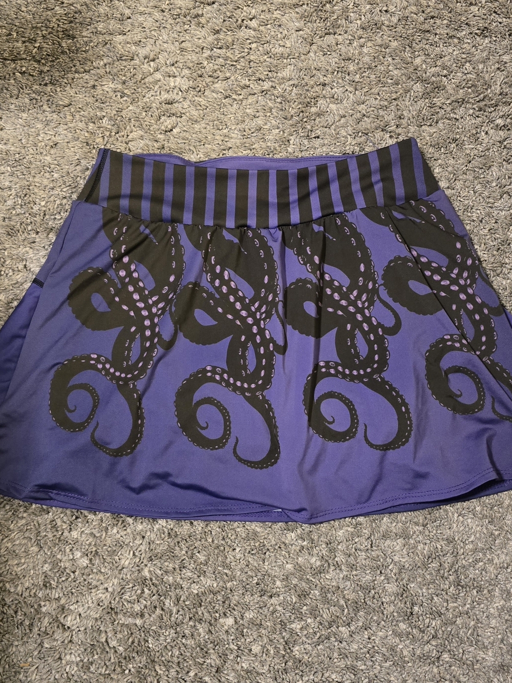 Flok Sportswear Violet Running Skirt Skort Medium Tennis Yoga Gym Cycling
